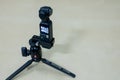 DJI Osmo Pocket the small camera combine with gimbal can take VDO 4K 60fps and have many feature for photography and footage