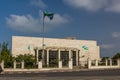 DJIBOUTI, DJIBOUTI - APRIL 17, 2019: AssemblÃÂ©e Nationale (National Assembly) in Djibouti, capital of Djibout Royalty Free Stock Photo