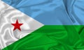 Silk Djibouti Flag