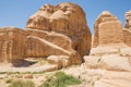 Djinn blocks at Bab Al Siq