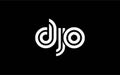 DJO Creative Unique Modern Letter Logo Design Royalty Free Stock Photo