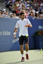 Djokovic Novak SRB USOPEN 1 Royalty Free Stock Photo
