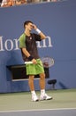 Djokovic Novak at US Open 2008 (15) Royalty Free Stock Photo