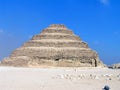 Djoser`s pyramid in Saqqara, Egypt Royalty Free Stock Photo