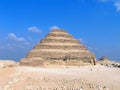 Djoser`s pyramid in Saqqara, Egypt Royalty Free Stock Photo