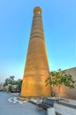 Djuma Mosque Minaret - Khiva, Uzbekistan Royalty Free Stock Photo