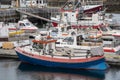 Fishing boat in port of Djupivogur in east Iceland