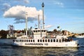 DjurgÃÂ¥rden boat in Stockholm Royalty Free Stock Photo