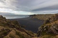 The DjÃÂºpalÃÂ³nssandur beach in Iceland