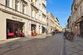 Dluga street at historical district of Bydgoszcz Royalty Free Stock Photo