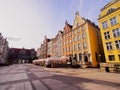 Dlugi Targ Street in Gdansk, Poland