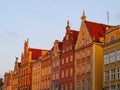 Dlugi Targ Street in Gdansk, Poland