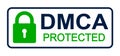 DMCA - Digital Millennium Copyright Act - vector Royalty Free Stock Photo