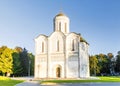 Dmitrievsky Cathedral in Vladimir. Gold ring of Russia