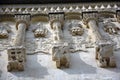 Dmitrievsky cathedral in Vladimir, Russia. Facade decor elements