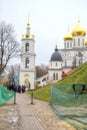 Sity of Dmitrov. The Kremlin. The Cathedral of the assumption. E