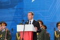 Dmitry Medvedev with his eyes closed