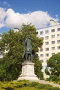 Dmitry Solunsky Monument on the square at the city railway stat