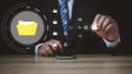 DMS, Document security concept. Document management system, Data encryption. Online documentation database