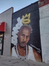 DMX Tribute Mural By Andaluz The Artist, Bronx, NYC, NY, USA Royalty Free Stock Photo