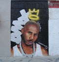 DMX Tribute Mural By Andaluz The Artist, Bronx, NYC, NY, USA Royalty Free Stock Photo