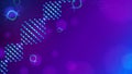 Dna abstract background. Biochemistry spiral banner. Human genetic code infographic banner. Cell nucleus model vector