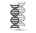 DNA Abstract icon and element collection. Futuristic technology Royalty Free Stock Photo