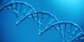 DNA biotechnology science medicine genetic concept. 3d render Illustration