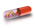 DNA in capsule