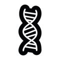 DNA chain icon