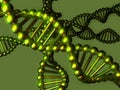 DNA - deoxyribonucleic acid Royalty Free Stock Photo
