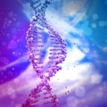 DNA double helix Royalty Free Stock Photo