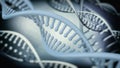 DNA Double Helix abstract background