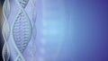 DNA Double Helix abstract background