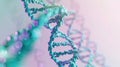 The DNA Double Helix.AI generated image Royalty Free Stock Photo