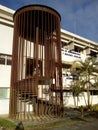 DNA double helix stairs at Microbiology Center IVIC Venezuela