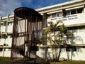 DNA double helix stairs at Microbiology Center IVIC Venezuela