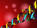 Dna genetic engineering Royalty Free Stock Photo