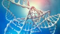 Dna Genetic Engineering. Genetics, science, genome, medicine, biology concepts. Science Biotechnology Royalty Free Stock Photo