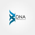 DNA Genetic Logo Art