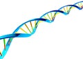 DNA helices cell Royalty Free Stock Photo