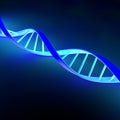 DNA helices cell Royalty Free Stock Photo