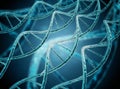 DNA Helix abstract Royalty Free Stock Photo