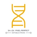 DNA helix duotone color ui icon