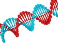 DNA helix Royalty Free Stock Photo