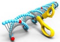 DNA manipulation Royalty Free Stock Photo