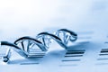 DNA, molecular lab test Royalty Free Stock Photo