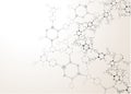 Dna molecule, abstract