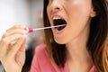 DNA Mouth Saliva Test Swab