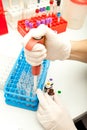 DNA research Royalty Free Stock Photo